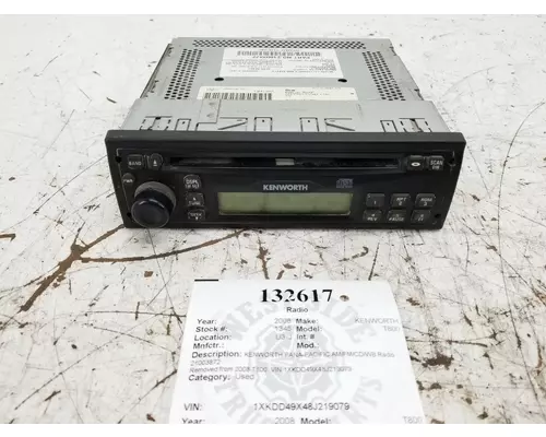 KENWORTH T800 Radio