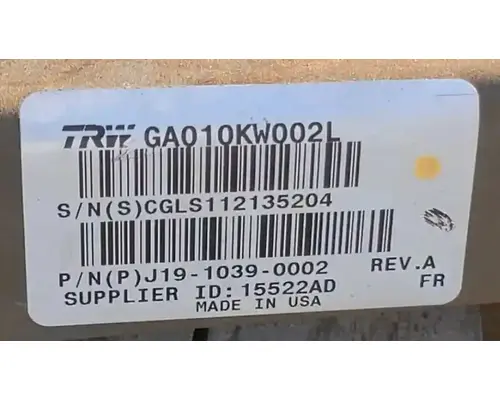 KENWORTH T800 Steering Column