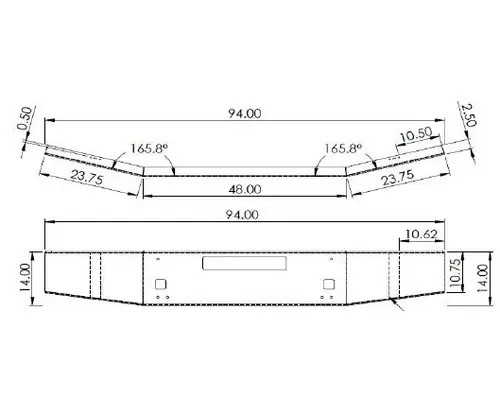 KENWORTH T880 2012-2026 BUMPER ASSEMBLY, FRONT