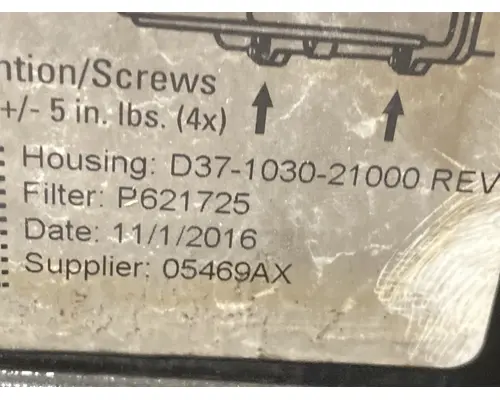 KENWORTH T880 Air Cleaner