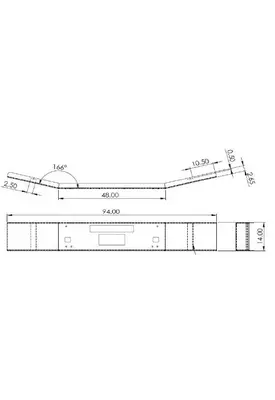 KENWORTH T880 BUMPER ASSEMBLY, FRONT