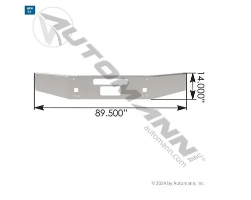 KENWORTH T880 Bumper Assembly, Front