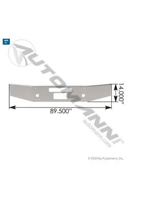 KENWORTH T880 Bumper Assembly, Front