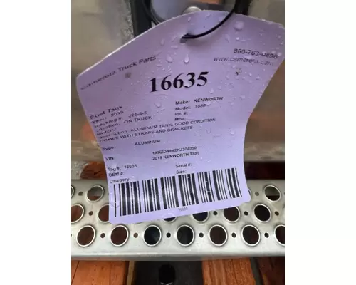 KENWORTH T880 Fuel Tank