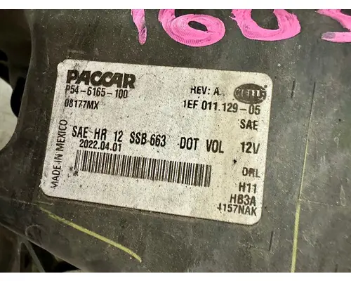 KENWORTH T880 Headlamp Assembly