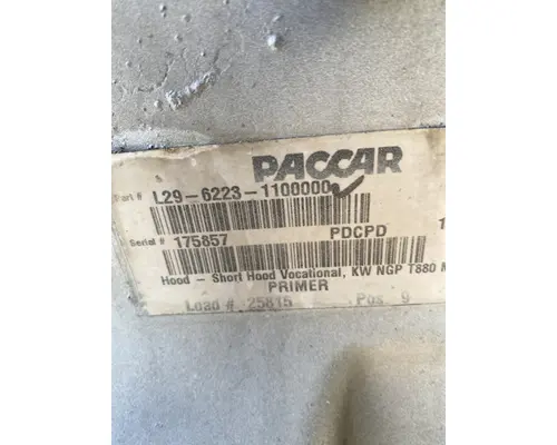 KENWORTH T880 Hood
