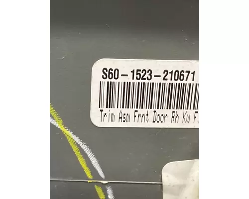 KENWORTH T880 Interior Trim Panel
