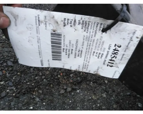 KENWORTH T880 LEAF SPRING, REAR