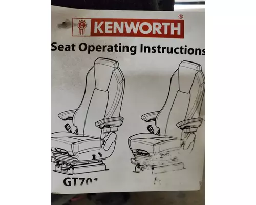 KENWORTH T880 Seat, Front