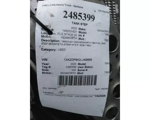 KENWORTH T880 TANK STEP