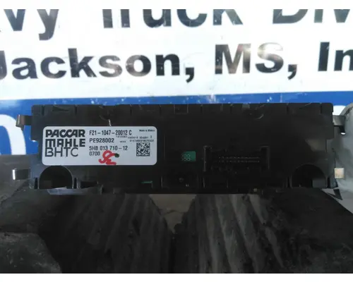 KENWORTH T880 TEMPERATURE CONTROL