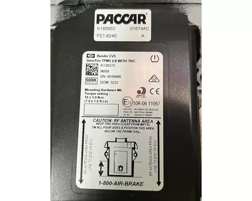 KENWORTH T880 TPMS (Control Module, Sensor)