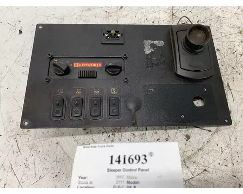 KENWORTH U64-1041-000 Sleeper Control Panel