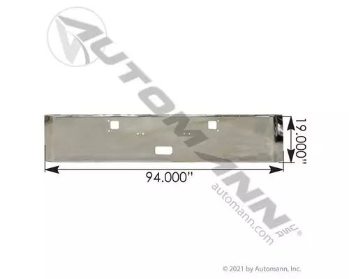 KENWORTH W900A 1967-1982 BUMPER ASSEMBLY, FRONT
