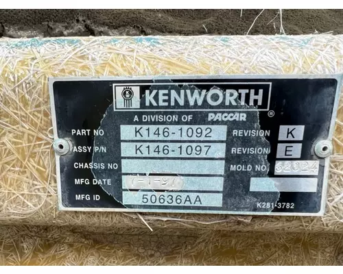 KENWORTH W900B Hood