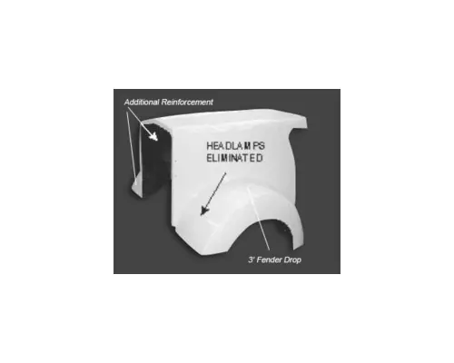 KENWORTH W900L 1993-2023 HOOD
