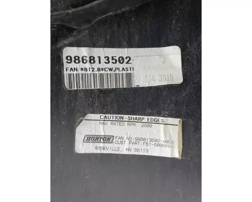KENWORTH W900S Fan Blade