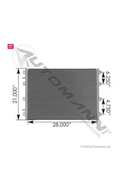 KENWORTH W900 Air Conditioner Condenser