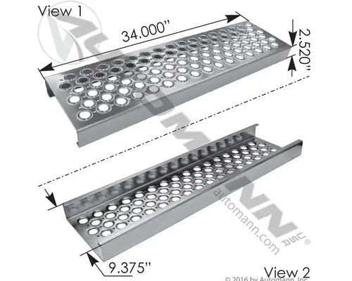 KENWORTH W900 BATTERY BOX STEP