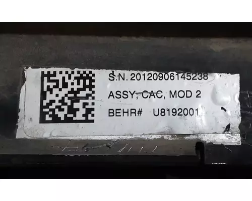 KENWORTH W900 Charge Air Cooler (ATAAC)