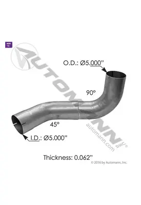 KENWORTH W900 Exhaust Pipe