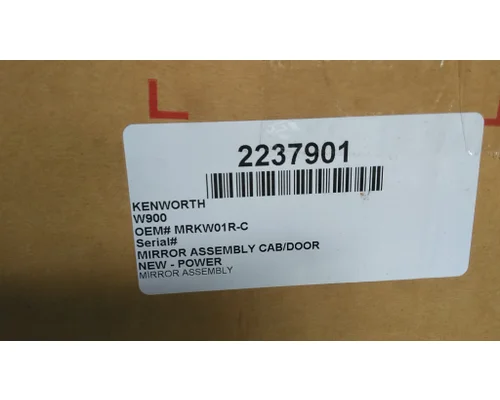 KENWORTH W900 MIRROR ASSEMBLY CABDOOR