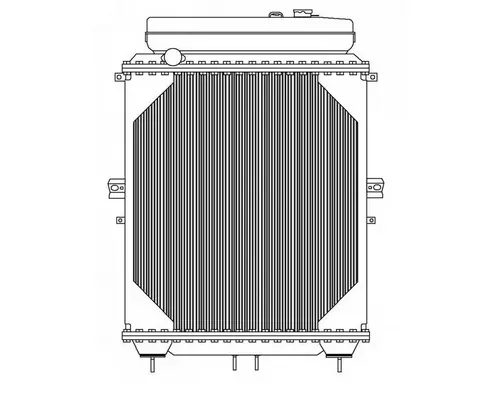 KENWORTH W900 RADIATOR ASSEMBLY