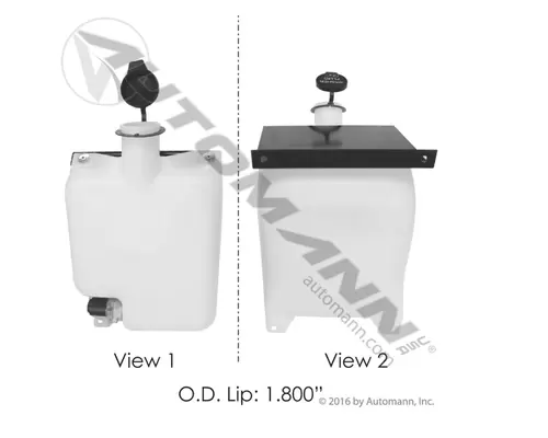KENWORTH W900 WINDSHIELD WASHER RESERVOIR