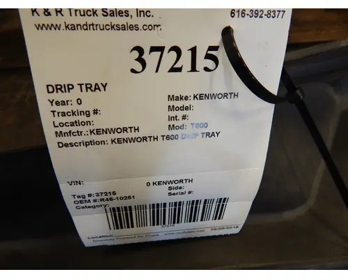 KENWORTH  Body Parts, Misc.
