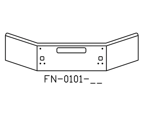 KENWORTH  Bumper Assembly, Front