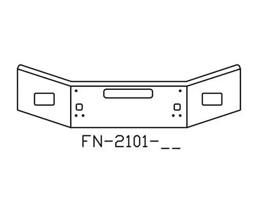 KENWORTH  Bumper Assembly, Front