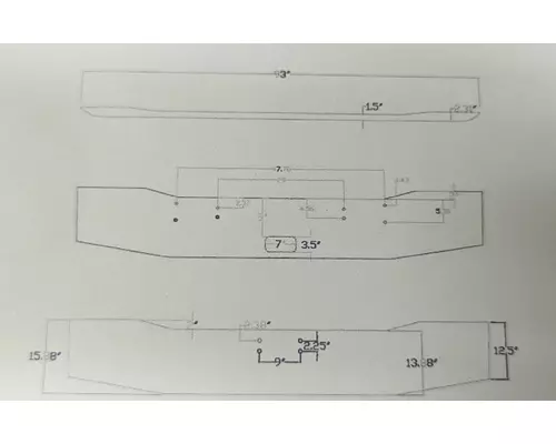 KENWORTH  Bumper Assembly, Front