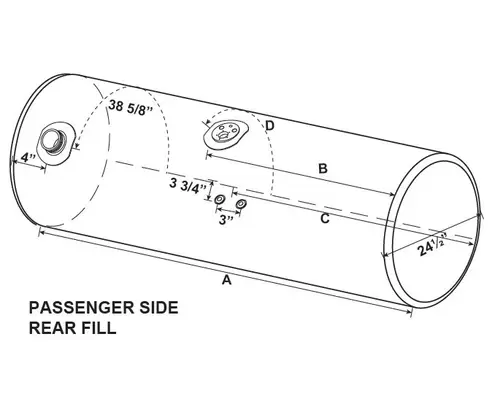 KENWORTH  FUEL TANK