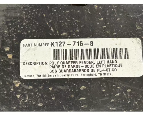 KENWORTH  Fender Quarter
