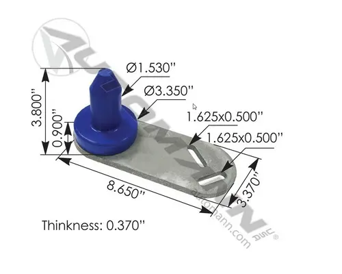 KENWORTH  HOOD BRACKET