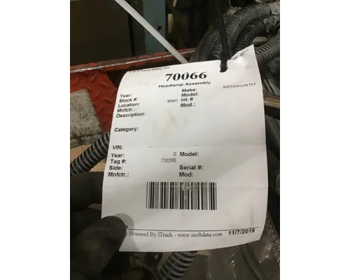 KENWORTH  Headlamp Assembly