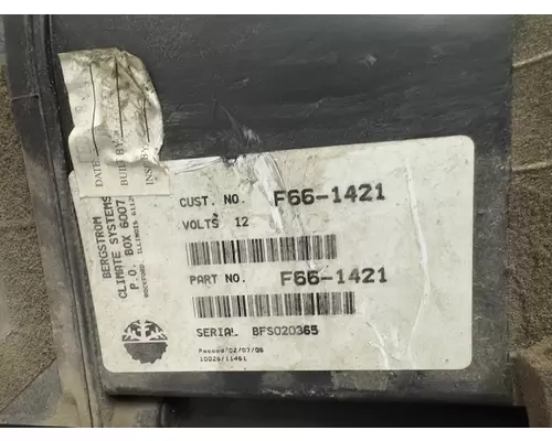 KENWORTH  Heater or Air Conditioner Parts, Misc.