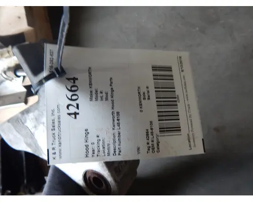 KENWORTH  Hood Hinge
