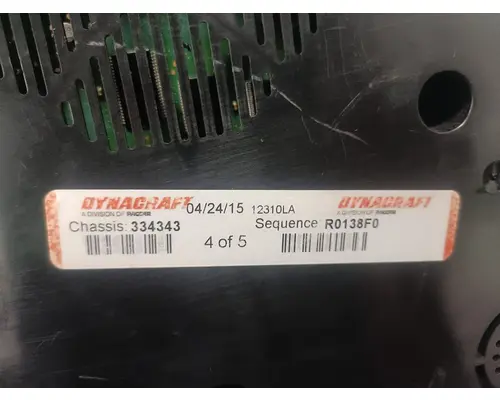 KENWORTH  Instrument Cluster