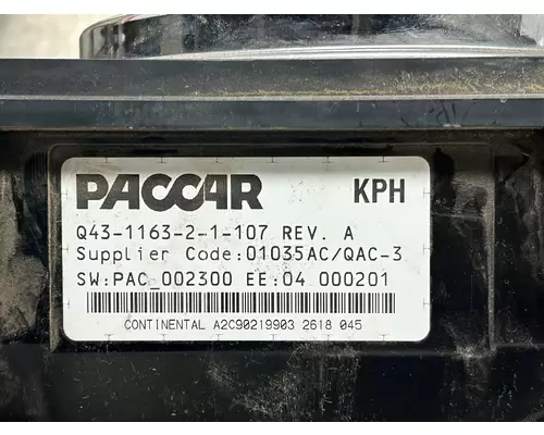 KENWORTH  Instrument Cluster