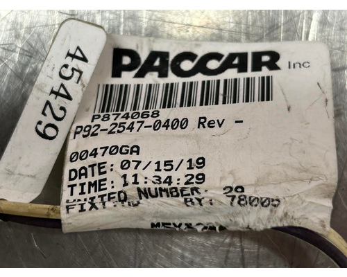 KENWORTH  Lamp Wiring Harness