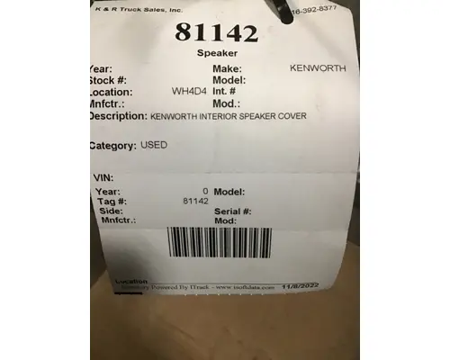 KENWORTH  Radio