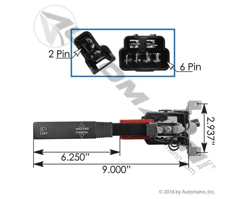 KENWORTH  Turn SignalWiper Switch