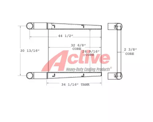 KME FIRE Charge Air Cooler (ATAAC)