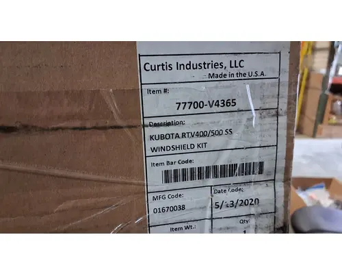 KUBOTA  Windshield Glass