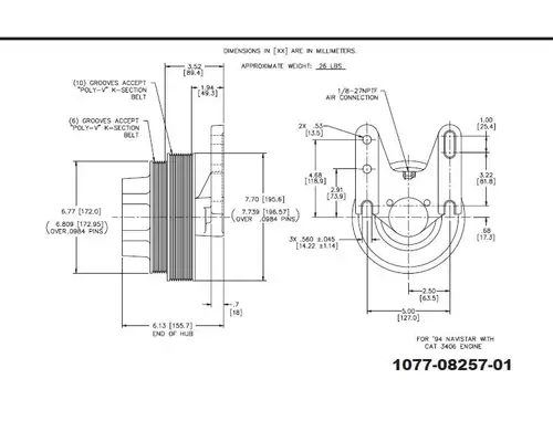 KYSOR Rear-Air Fan Clutch