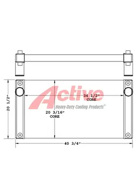 Kawasaki 115 Loader Charge Air Cooler (ATAAC)