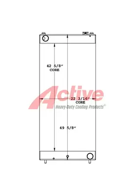 Kawasaki 115 Loader Radiator