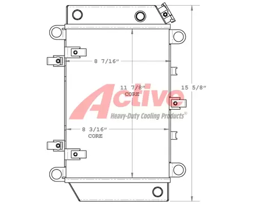 Kawasaki Bayou KLF400 Radiator