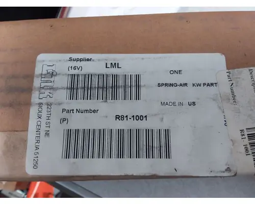 Kenworth Other Air Bag (Safety)